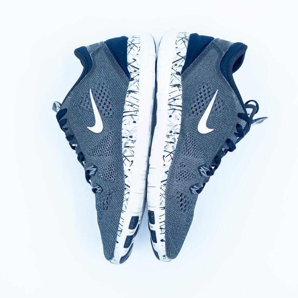 Nike Free 5.0 Flyknit Gray Training Shoes- Women's Size 8 - Picture 2 of 8